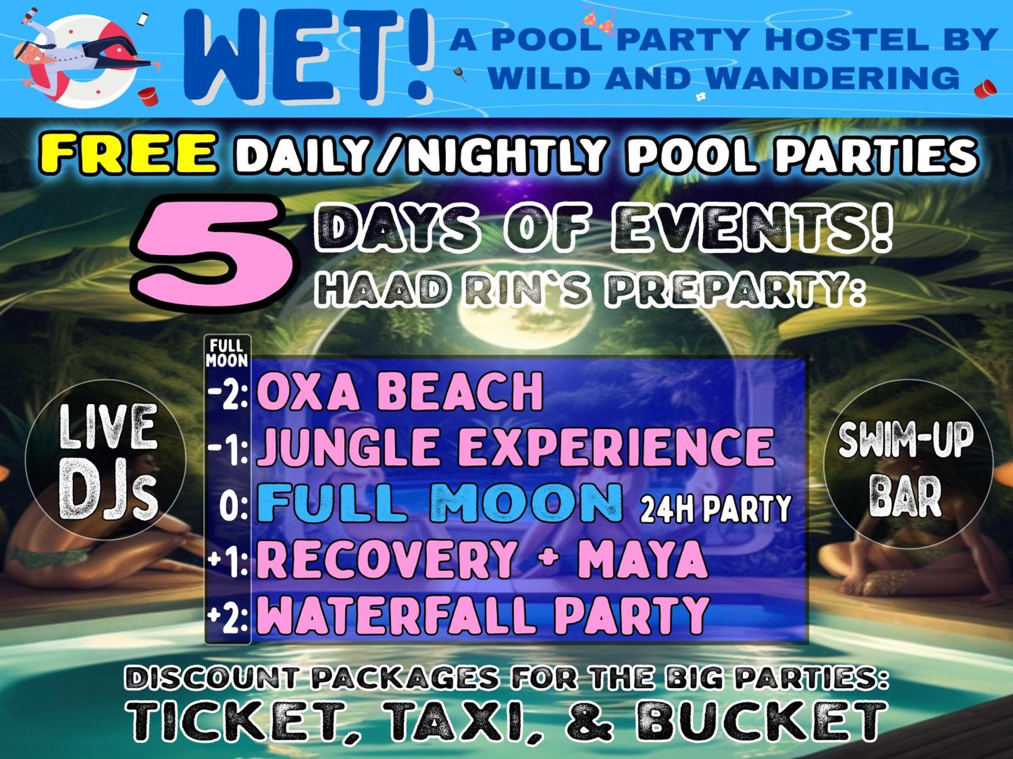 האד רין Wet! A Pool Party Hostel By Wild & Wandering מראה חיצוני תמונה